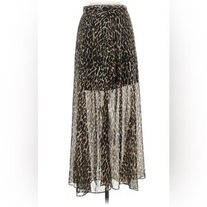 Banana Republic Leopard Print Maxi Skirt